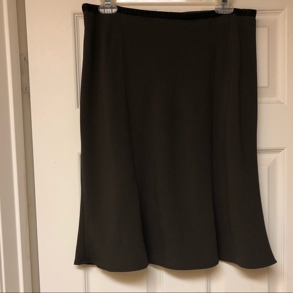 🍂 Dark Brown A-line Skirt